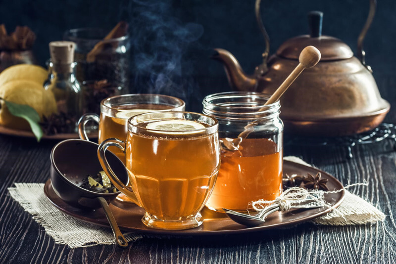 Hot toddy in the smoky mountains
