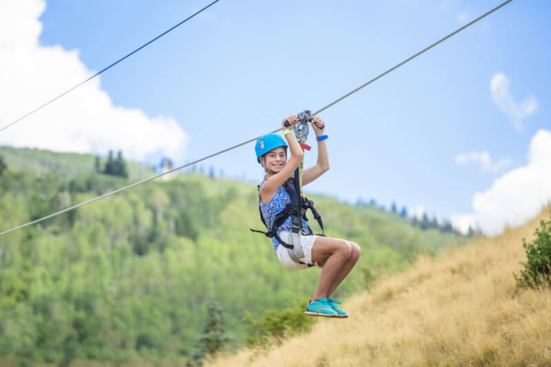 Ziplining in the Smoky Mountains