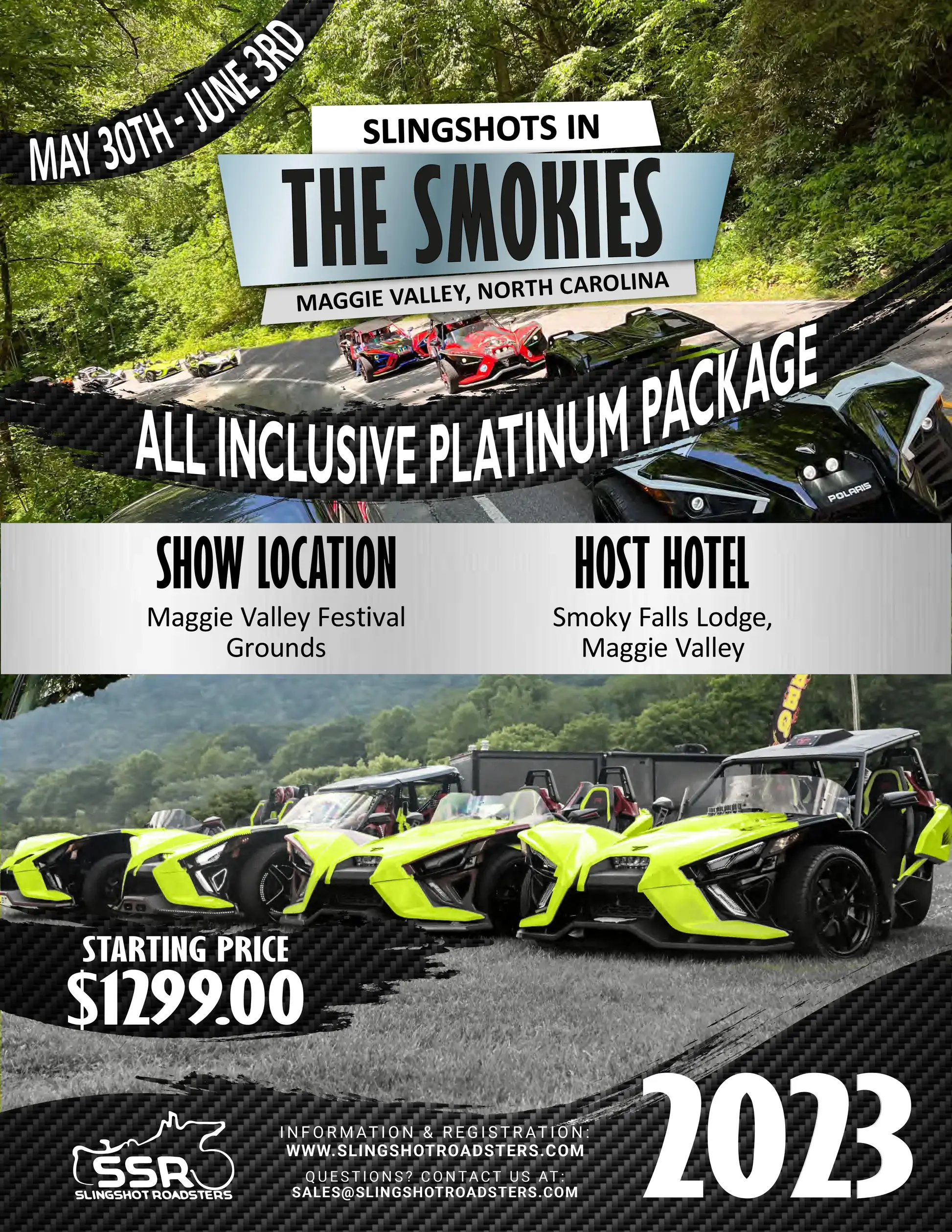 Slingshots in the smokies
