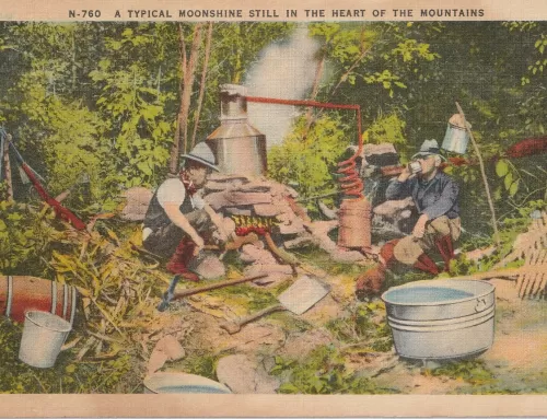 White Lightning Liquor in the Great Smoky Mountains